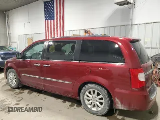 2016 Chrysler Town & Country Limited Platinum with VIN 2C4RC1GG7GR135385, listed as a Copart auction lot 87005574 with 145,863 mi miles and Salvage Title. Bid and sale history available at carsss.com. Image 2.