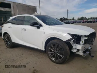 2023 Lexus RX with VIN 2T2BAMCA6PC009511, listed as a Copart auction lot 48557953 with 679 mi miles. Bid and sale history available at carsss.com. Image 4.