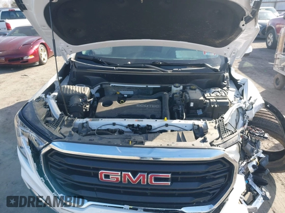 2022 GMC Terrain SLE with VIN 3GKALMEV3NL140632, listed as a IAAI auction lot 41570760 with 23,558 mi miles. Bid and sale history available at carsss.com. Image 10.