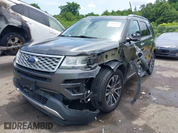 2016 Ford Explorer Platinum z VIN 1FM5K8HT2GGD04330, wystawiony jako IAAI lot #42462634 z przebiegiem 167 468 mil mil oraz . Historia ofert i sprzedaży dostępna na DreamBid. Obrazek 6.