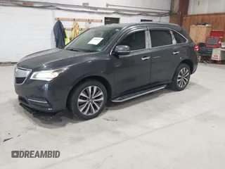 2016 Acura MDX w/Tech with VIN 5FRYD4H40GB017297, listed as a IAAI auction lot 41899975 with 95,757 mi miles. Bid and sale history available at carsss.com. Image 20.