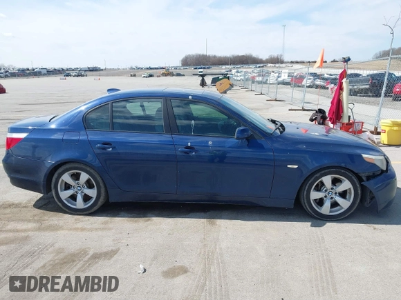 2005 BMW 5 Series 545i with VIN WBANB33535B116620, listed as a IAAI auction lot 41884829 with 144,395 mi miles and . Bid and sale history available at carsss.com. Image 14.