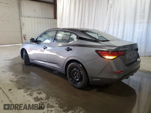 2025 Nissan Sentra S with VIN 3N1AB8BV8SY311886, listed as a Copart auction lot 55288745 with 4,048 mi miles and Clean Title. Bid and sale history available at DreamBid. Image 2.