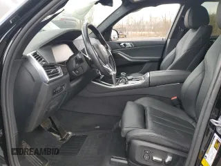 2019 BMW X5 xDrive40i with VIN 5UXCR6C51KLL60617, listed as a Copart auction lot 47344975 with 90,436 mi miles and Salvage Title. Bid and sale history available at carsss.com. Image 7.
