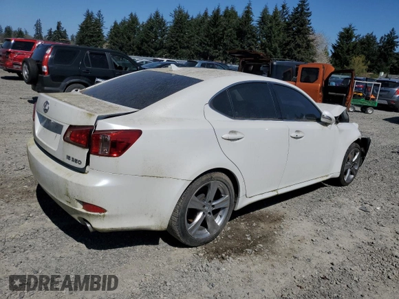 2012 Lexus IS 350 с VIN JTHBE5C20C5029217, выставлен на аукционе Copart как лот 52635375 с пробегом Не указан миль и Списание • Salvage title. История ставок и продаж доступна на DreamBid. Изображение 3.