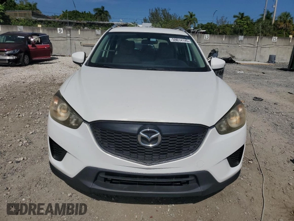 2014 Mazda CX-5 Sport with VIN JM3KE2BE9E0344990, listed as a Copart auction lot 59014145 with 126,905 mi miles and Salvage title. Bid and sale history available at DreamBid. Image 5.