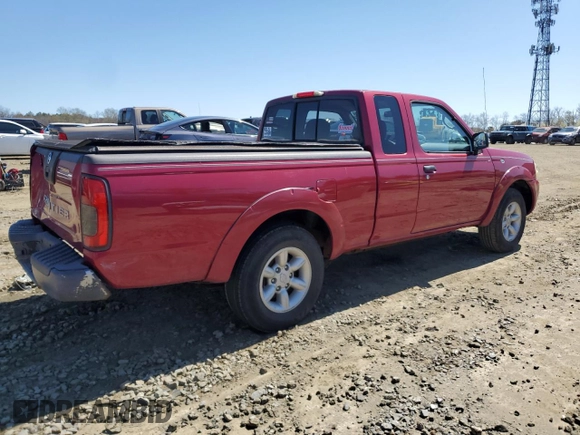 2003 Nissan Frontier XE with VIN 1N6DD26T83C430653, listed as a Copart auction lot 52167795 with 150,480 mi miles and Salvage title. Bid and sale history available at DreamBid. Image 3.