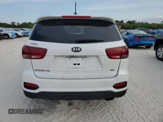 2020 Kia Sorento L with VIN 5XYPG4A3XLG657641, listed as a Copart auction lot 53758455 with 156,675 mi miles and Non Repairable. Bid and sale history available at DreamBid. Image 6.