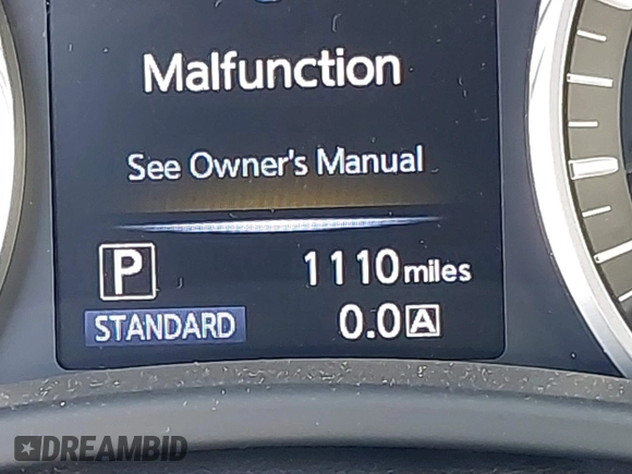 2018 Infiniti Q50 Hybrid Premium with VIN JN1AV7AR7JM540051, listed as a IAAI auction lot 41488180 with 1,110 mi miles and . Bid and sale history available at carsss.com. Image 15.