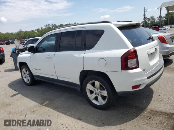 2016 Jeep Compass Sport with VIN 1C4NJCBAXGD666232, listed as a Copart auction lot 55949215 with 163,229 mi miles and Clean Title. Bid and sale history available at DreamBid. Image 2.