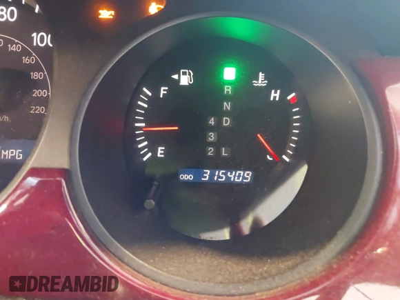 2005 Lexus ES 350 with VIN JTHBA30G255071374, listed as a IAAI auction lot 42554599 with 315,409 mi miles and . Bid and sale history available at DreamBid. Image 7.