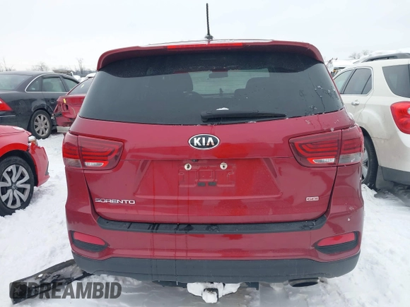 2019 Kia Sorento LX with VIN 5XYPGDA34KG540474, listed as a IAAI auction lot 41287803 with 109,674 mi miles. Bid and sale history available at carsss.com. Image 15.