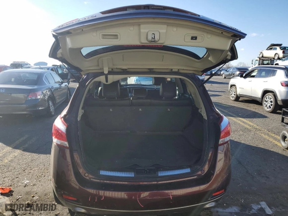2013 Nissan Murano S with VIN JN8AZ1MW4DW321707, listed as a Copart auction lot 84372244 with 89,674 mi miles and Salvage Title. Bid and sale history available at carsss.com. Image 6.