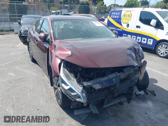 2021 Nissan Sentra SV with VIN 3N1AB8CV3MY245748, listed as a IAAI auction lot 41933086 with 22,887 mi miles and . Bid and sale history available at DreamBid. Image 1.