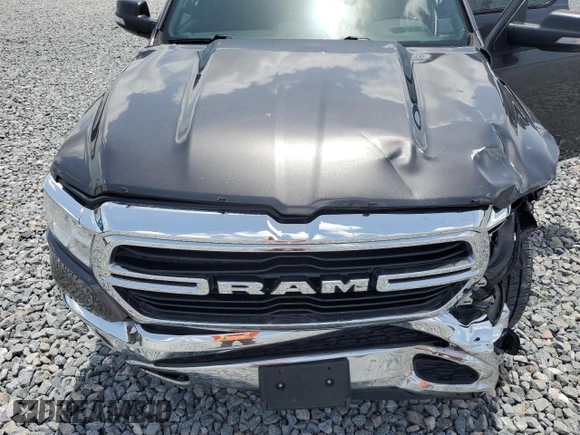 2019 Ram 1500 Big Horn with VIN 1C6RREFT3KN745849, listed as a Copart auction lot 60191725 with 133,742 mi miles and Non repairable. Bid and sale history available at DreamBid. Image 11.