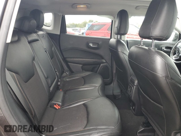 2020 Jeep Compass Latitude with VIN 3C4NJDBB7LT234491, listed as a Copart auction lot 73374084 with 23,527 mi miles and Salvage Title. Bid and sale history available at DreamBid. Image 11.