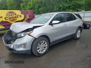 2021 Chevrolet Equinox LT with VIN 3GNAXUEV5MS139395, listed as a Copart auction lot 58463485 with 110,168 mi miles and Salvage title. Bid and sale history available at DreamBid. Image 1.