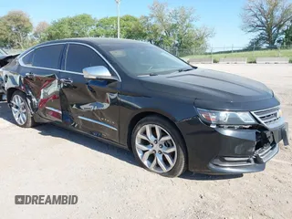 2017 Chevrolet Impala Premier with VIN 1G1145S36HU145473, listed as a IAAI auction lot 42260323 with 110,423 mi miles and . Bid and sale history available at DreamBid. Image 1.