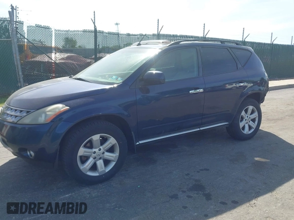 2007 Nissan Murano SL with VIN JN8AZ08W27W655484, listed as a IAAI auction lot 42160461 with 179,476 mi miles and . Bid and sale history available at DreamBid. Image 2.