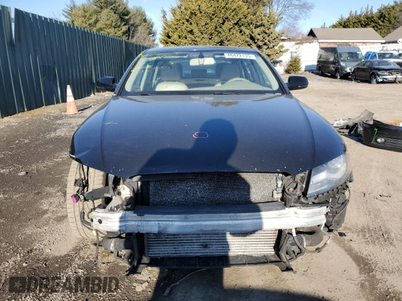 2012 Audi A4 2.0T Premium with VIN WAUBFAFL8CN000217, listed as a Copart auction lot 46472135 with 156,790 mi miles and Salvage Title. Bid and sale history available at carsss.com. Image 5.