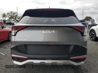 2025 Kia Sportage LX with VIN KNDPU3DF6S7341089, listed as a Copart auction lot 81027984 with 0 mi miles and Salvage Title. Bid and sale history available at carsss.com. Image 6.