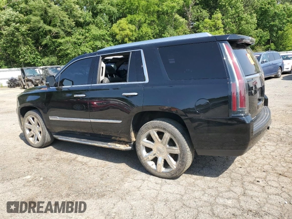 2018 Cadillac Escalade Luxury with VIN 1GYS3BKJ9JR253391, listed as a Copart auction lot 57658795 with Not provided miles and Salvage title. Bid and sale history available at DreamBid. Image 2.