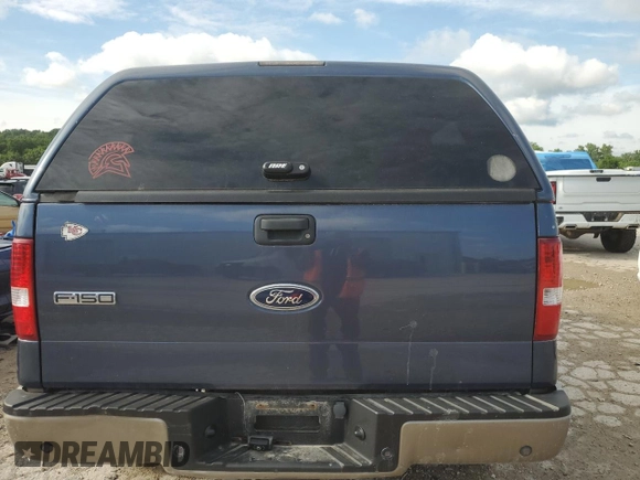 2004 Ford F-150 XLT with VIN 1FTPW14544KC06540, listed as a Copart auction lot 57387065 with 177,623 mi miles and Salvage title. Bid and sale history available at DreamBid. Image 6.
