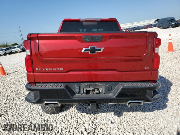 2021 Chevrolet Silverado 1500 LT Trail Boss with VIN 3GCPYFED9MG282761, listed as a Copart auction lot 52230705 with 42,328 mi miles and Salvage Title. Bid and sale history available at DreamBid. Image 6.