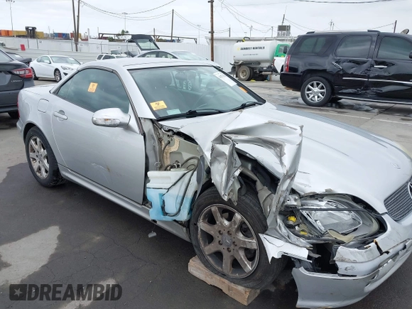 2003 Mercedes-Benz SLK 230 Kompressor with VIN WDBKK49F83F292238, listed as a IAAI auction lot 41874236 with Not Provided miles and . Bid and sale history available at DreamBid. Image 6.