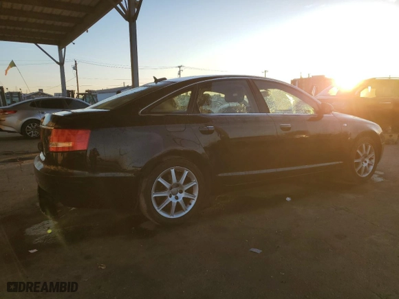 2005 Audi A6 with VIN WAUDT74F25N045688, listed as a Copart auction lot 85908224 with 167,697 mi miles and Salvage Title. Bid and sale history available at carsss.com. Image 3.