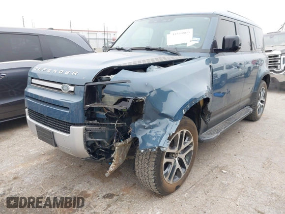 2020 Land Rover Defender HSE z VIN SALE97EU6L2016219, wystawiony jako IAAI lot #41544860 z przebiegiem 50 274 mil mil oraz . Historia ofert i sprzedaży dostępna na DreamBid. Obrazek 6.