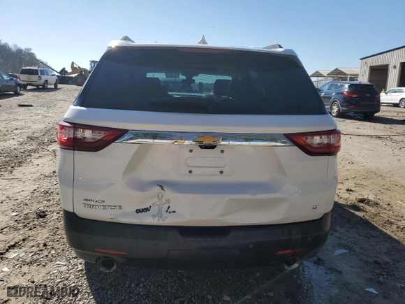 2021 Chevrolet Traverse LT Leather with VIN 1GNERHKW8MJ251450, listed as a Copart auction lot 46598685 with 42,864 mi miles and Salvage Title. Bid and sale history available at carsss.com. Image 6.