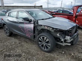 2018 Infiniti QX30 Premium with VIN SJKCH5CR2JA059525, listed as a Copart auction lot 49090874 with 100,575 mi miles. Bid and sale history available at carsss.com. Image 4.