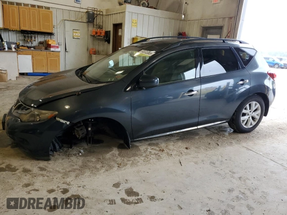 2012 Nissan Murano SL с VIN JN8AZ1MW7CW202077, выставлен на аукционе Copart как лот 60372065 с пробегом Не указан миль и Чистый • Clean title. История ставок и продаж доступна на DreamBid. Изображение 1.