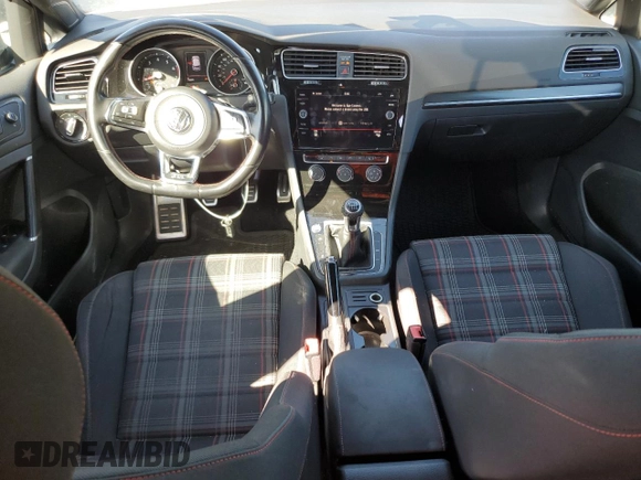 2018 Volkswagen Golf GTI S with VIN 3VW547AU1JM285842, listed as a Copart auction lot 49862985 with 74,999 mi miles and Salvage Title. Bid and sale history available at carsss.com. Image 8.