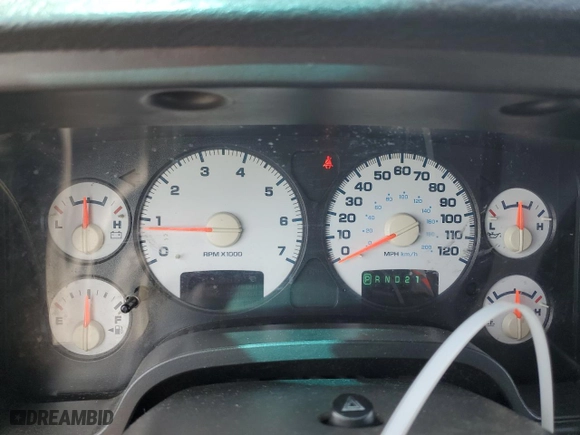 2005 Dodge Ram 1500 SLT with VIN 1D7HA18N05S156529, listed as a Copart auction lot 54212165 with 0 mi miles and Clean Title. Bid and sale history available at carsss.com. Image 9.