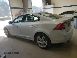 2014 Volvo S60 T5 with VIN YV1612FS7E2293736, listed as a Copart auction lot 42958965 with 127,657 mi miles and Salvage Title. Bid and sale history available at carsss.com. Image 2.