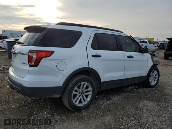 2017 Ford Explorer with VIN 1FM5K7BH8HGD98505, listed as a Copart auction lot 69873874 with Not Provided miles and Non Repairable. Bid and sale history available at DreamBid. Image 3.