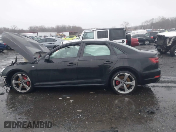 2018 Audi S4 Premium Plus with VIN WAUB4AF48JA231539, listed as a IAAI auction lot 41683501 with 18,996 mi miles. Bid and sale history available at carsss.com. Image 15.