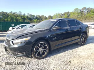 2014 Ford Taurus SHO with VIN 1FAHP2KT0EG181509, listed as a Copart auction lot 52615335 with 205,743 mi miles and Salvage title. Bid and sale history available at DreamBid. Image 1.