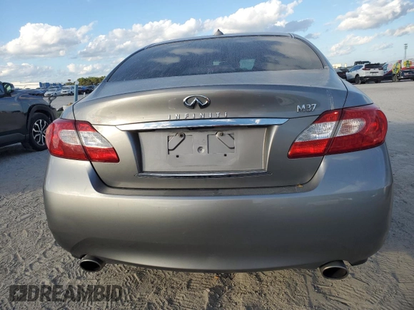 2011 Infiniti M37 with VIN JN1BY1AP4BM320066, listed as a Copart auction lot 81683334 with 145,230 mi miles and Salvage Title. Bid and sale history available at carsss.com. Image 6.