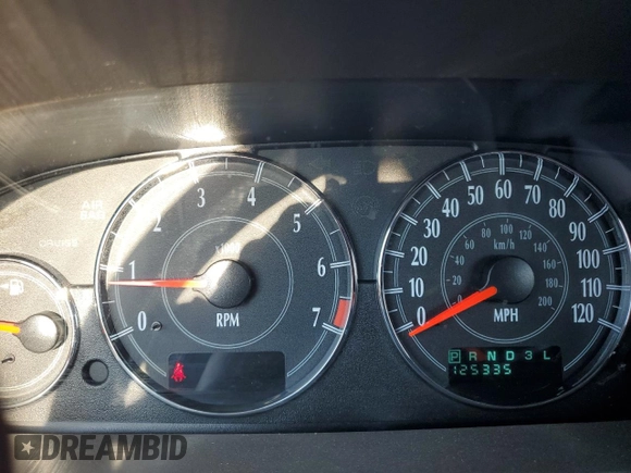 2001 Chrysler Sebring with VIN 1C3EL45U61N654025, listed as a Copart auction lot 71250534 with 125,335 mi miles and Clean Title. Bid and sale history available at DreamBid. Image 9.