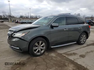 2016 Acura MDX w/Advance with VIN 5FRYD4H92GB023680, listed as a Copart auction lot 49952545 with 159,164 mi miles and Salvage Title. Bid and sale history available at carsss.com. Image 1.