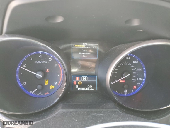 2015 Subaru Outback 2.5i Limited with VIN 4S4BSBNC0F3259561, listed as a Copart auction lot 49981645 with 193,843 mi miles and Clean Title. Bid and sale history available at carsss.com. Image 9.