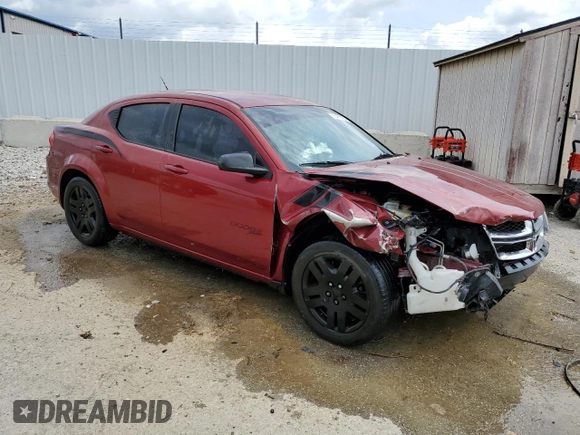 2014 Dodge Avenger SE z VIN 1C3CDZABXEN175067, wystawiony jako Copart lot #55460195 z przebiegiem 128 734 mil mil oraz Nie do naprawy • Non repairable. Historia ofert i sprzedaży dostępna na DreamBid. Obrazek 4.