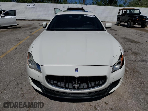 2015 Maserati Quattroporte S Q4 z VIN ZAM56RRA6F1153047, wystawiony jako Copart lot #54162865 z przebiegiem 126 954 mil mil oraz Tytuł czysty. Historia ofert i sprzedaży dostępna na DreamBid. Obrazek 5.