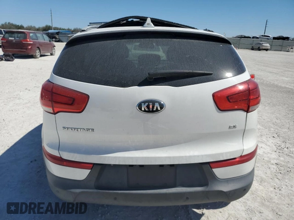 2015 Kia Sportage EX with VIN KNDPCCAC5F7711158, listed as a Copart auction lot 45670445 with 174,463 mi miles and Salvage title. Bid and sale history available at DreamBid. Image 6.