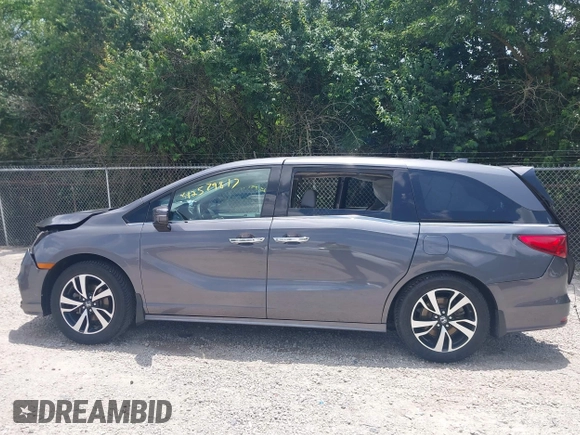 2018 Honda Odyssey Elite with VIN 5FNRL6H95JB087952, listed as a IAAI auction lot 42579817 with 96,577 mi miles and . Bid and sale history available at DreamBid. Image 15.