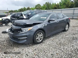 2017 Kia Optima LX with VIN 5XXGT4L37HG158106, listed as a Copart auction lot 56548595 with 106,462 mi miles and Salvage title. Bid and sale history available at DreamBid. Image 1.