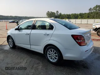 2018 Chevrolet Sonic LT with VIN 1G1JD5SH3J4132357, listed as a Copart auction lot 59164785 with 207,625 mi miles and Salvage title. Bid and sale history available at DreamBid. Image 2.